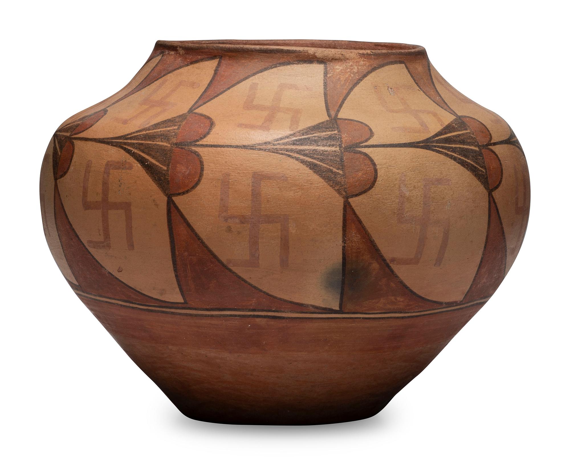 Zia Polychrome Pottery Olla