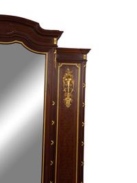 An Empire Style Gilt Bronze Mounted Parquetry Armoire — EARLY 20TH CENTURY