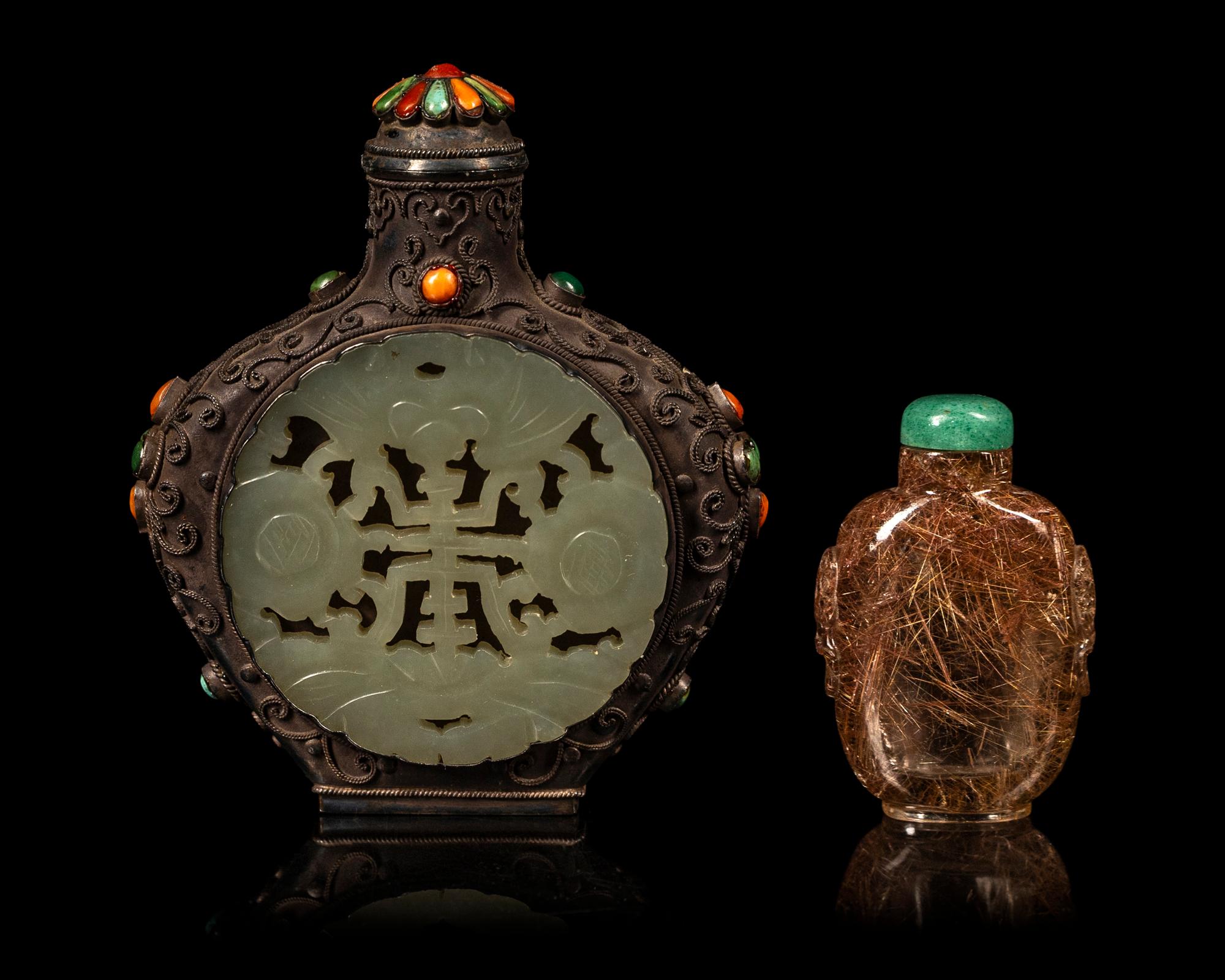 Two Chinese Snuff Bottles