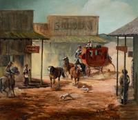 Hal Empie (American, 1909 - 2002) — On Time