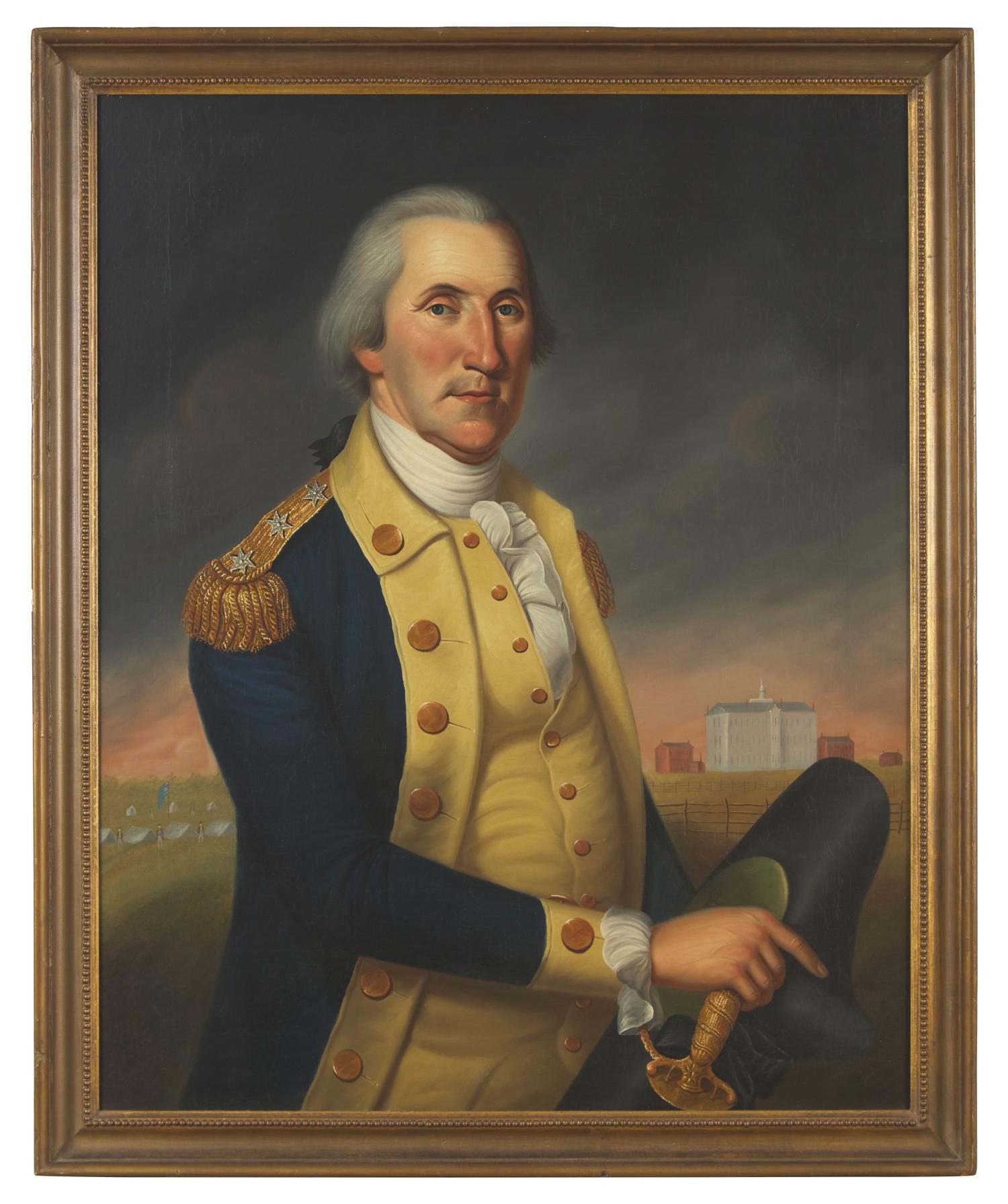 Charles Peale Polk (1767-1822), A Portrait Of General George Washington At Princeton