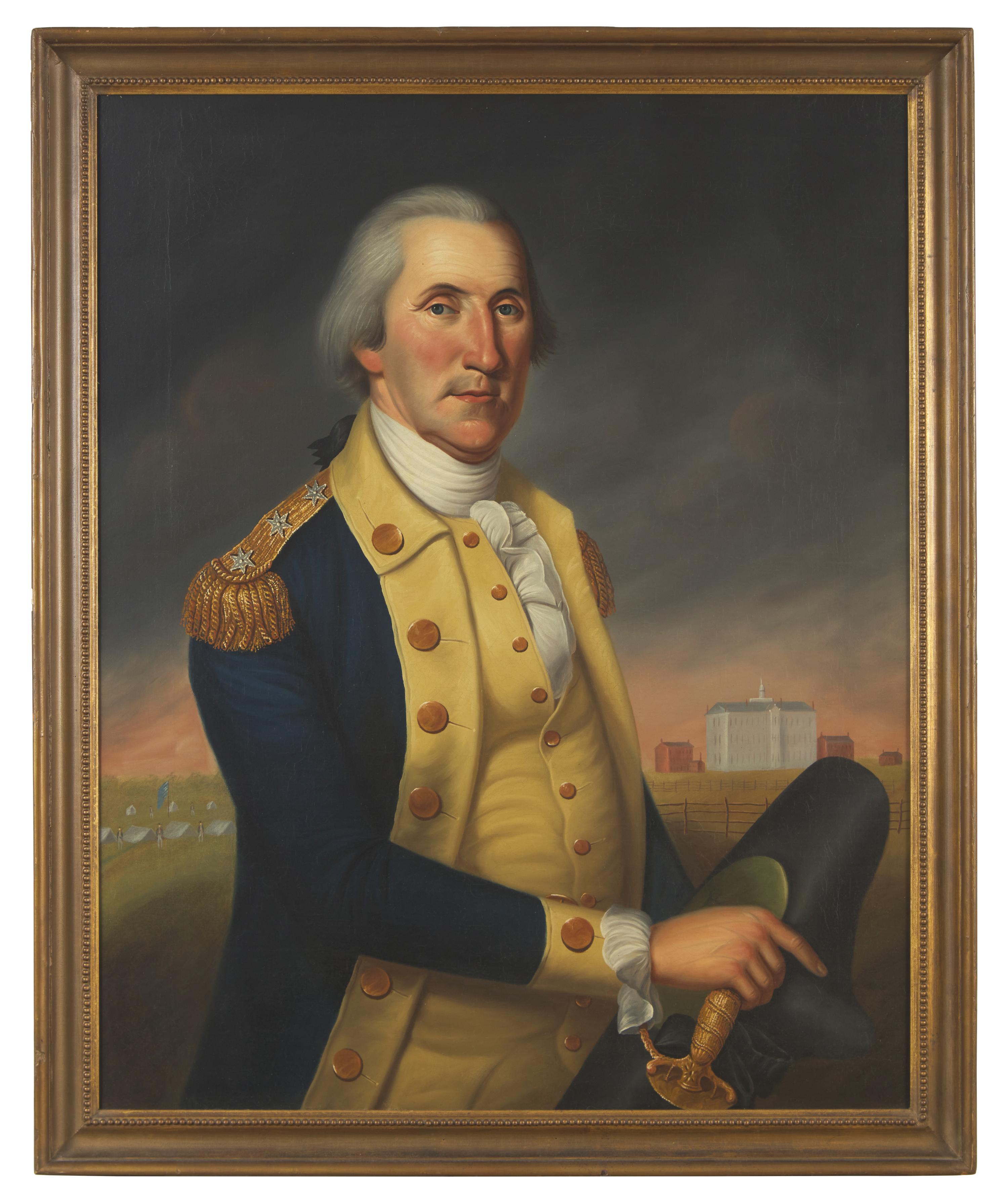 Charles Peale Polk (1767-1822), A Portrait Of General George Washington At Princeton