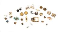 An Assortment of Men's Costume Jewelry,