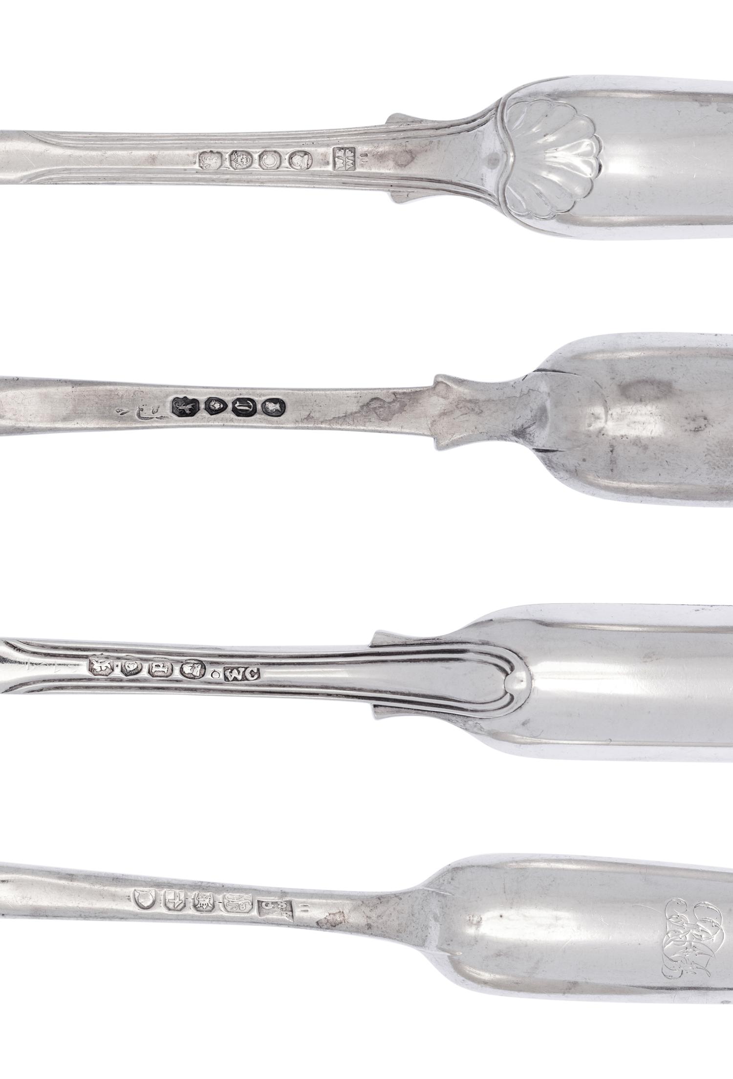 A Group of Silver Flatware Articles