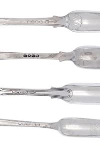 A Group of Silver Flatware Articles