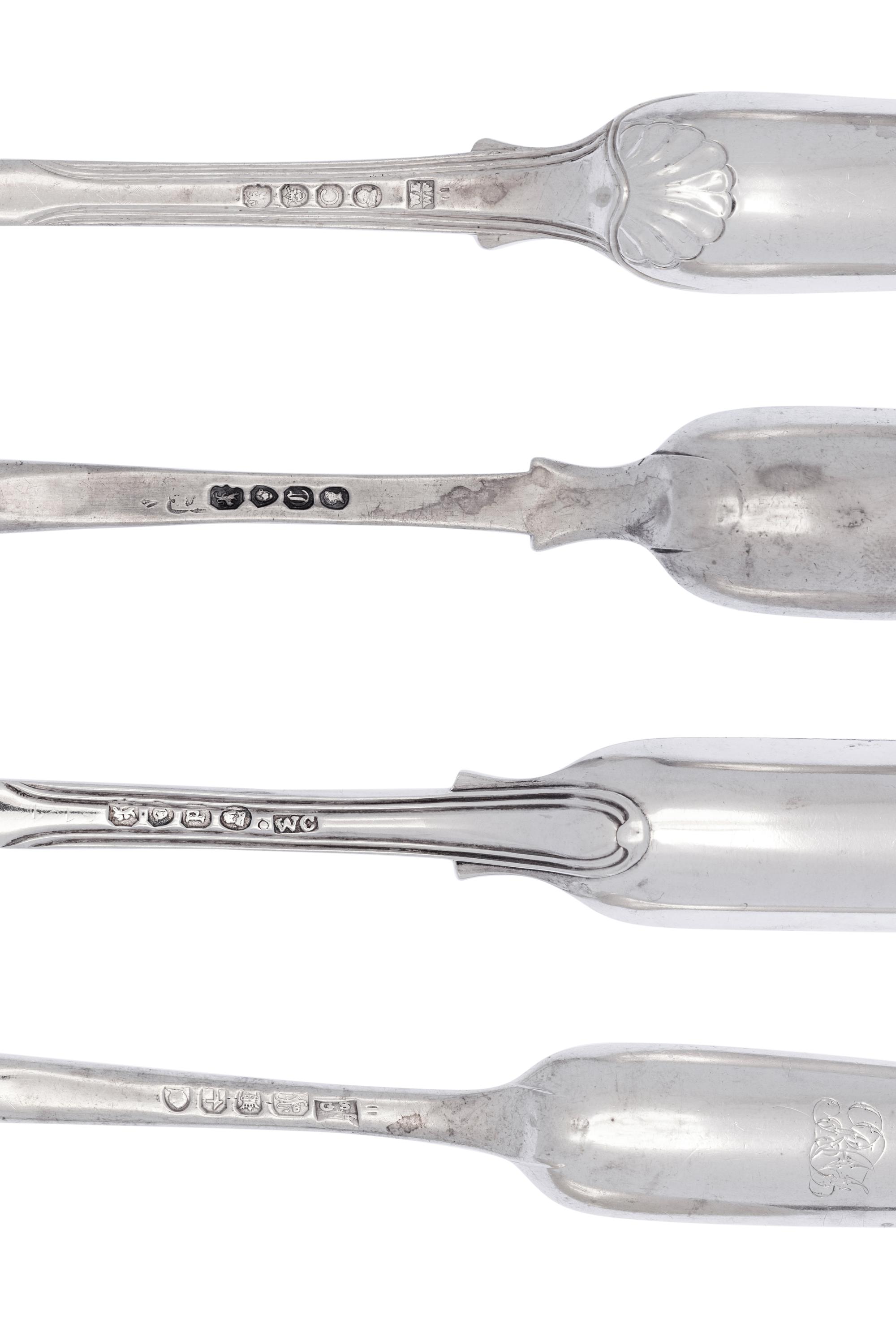A Group of Silver Flatware Articles