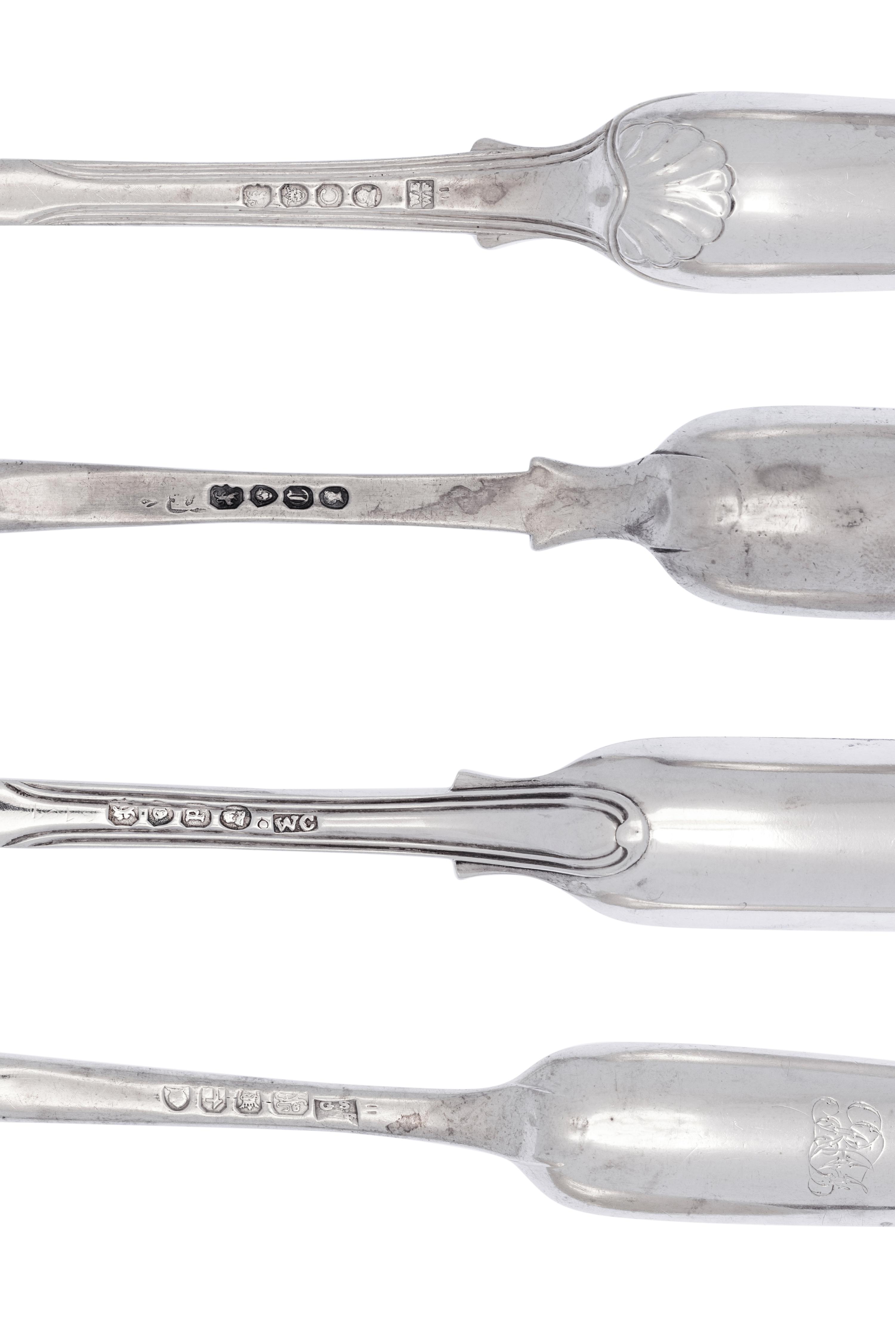 A Group of Silver Flatware Articles