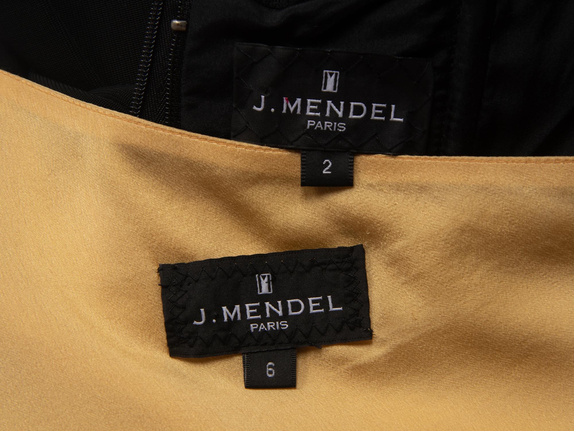 Two J. Mendel Cocktail Dresses
