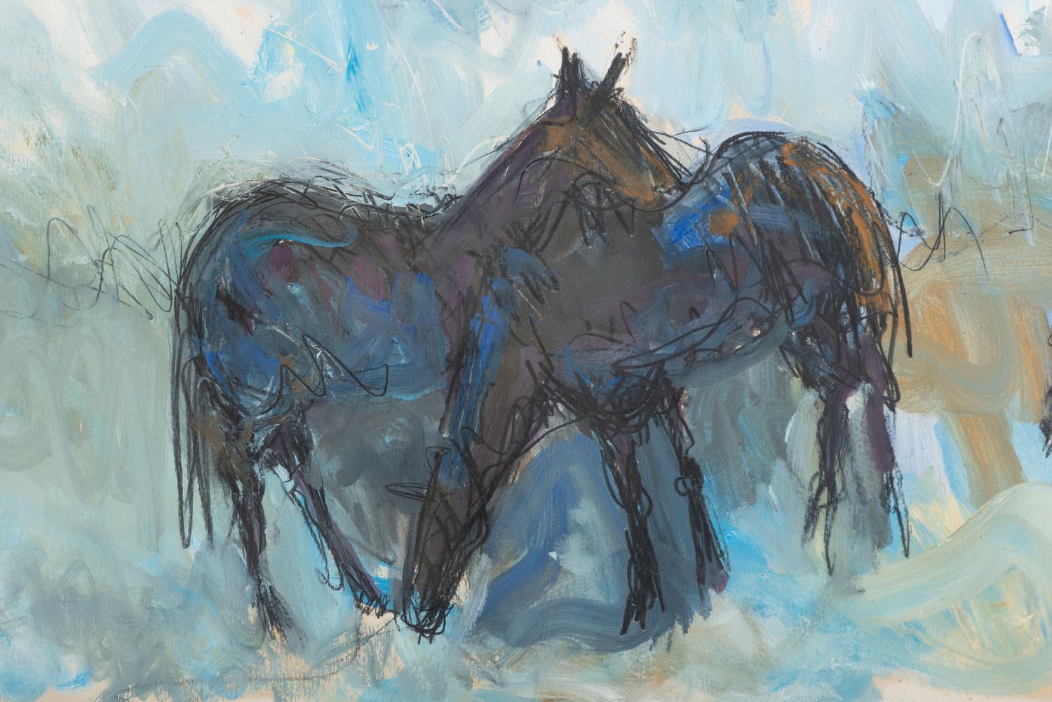 Three Black Horses