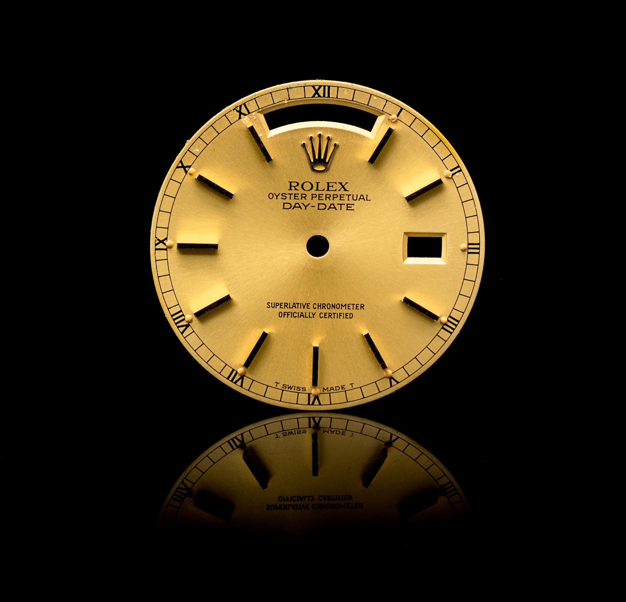 A Loose Oyster Perpetual Day-Date Wristwatch Dial, Rolex,