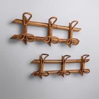 Pair of Coat Hangers, c. 1960 Italian