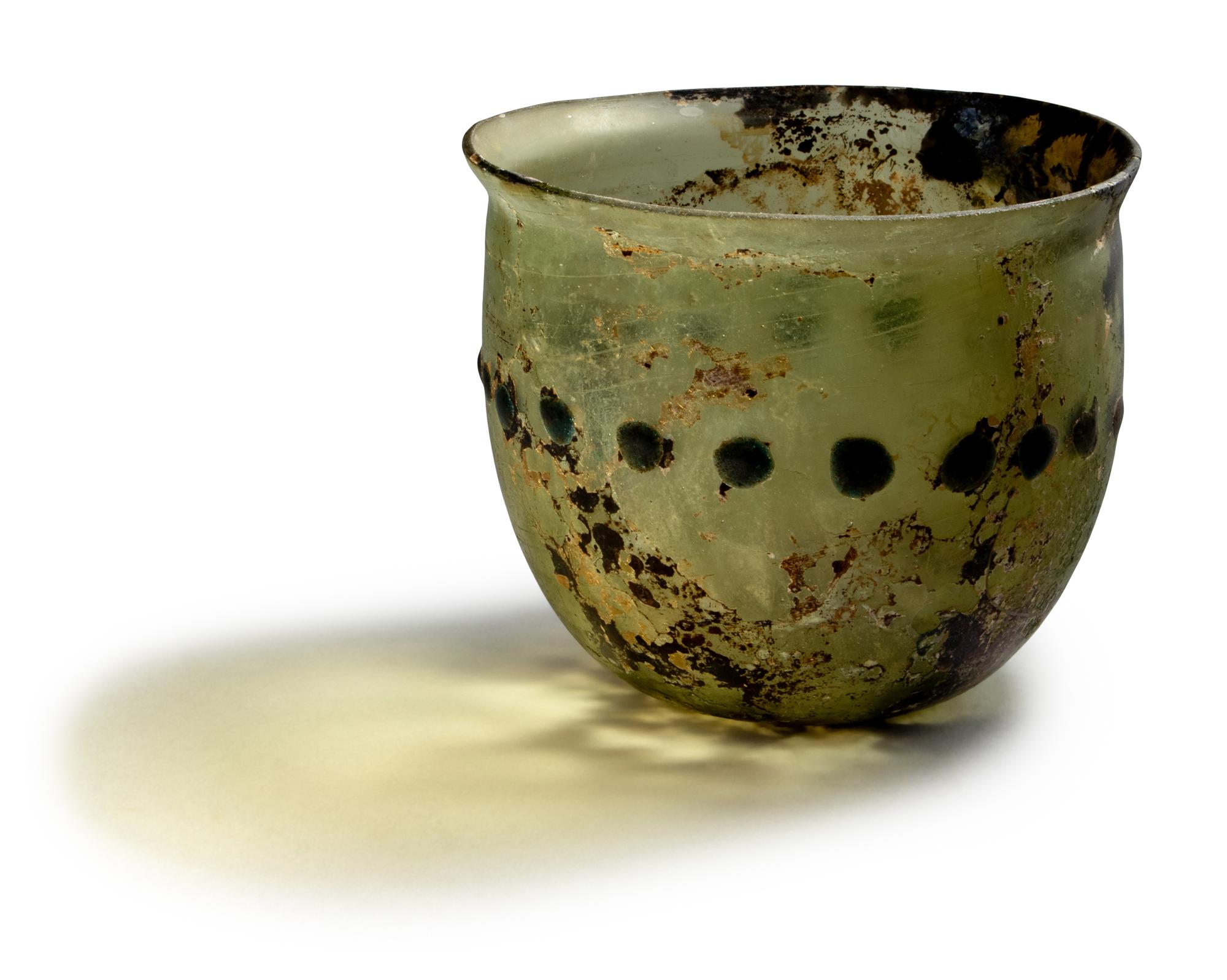 A Roman Glass Beaker