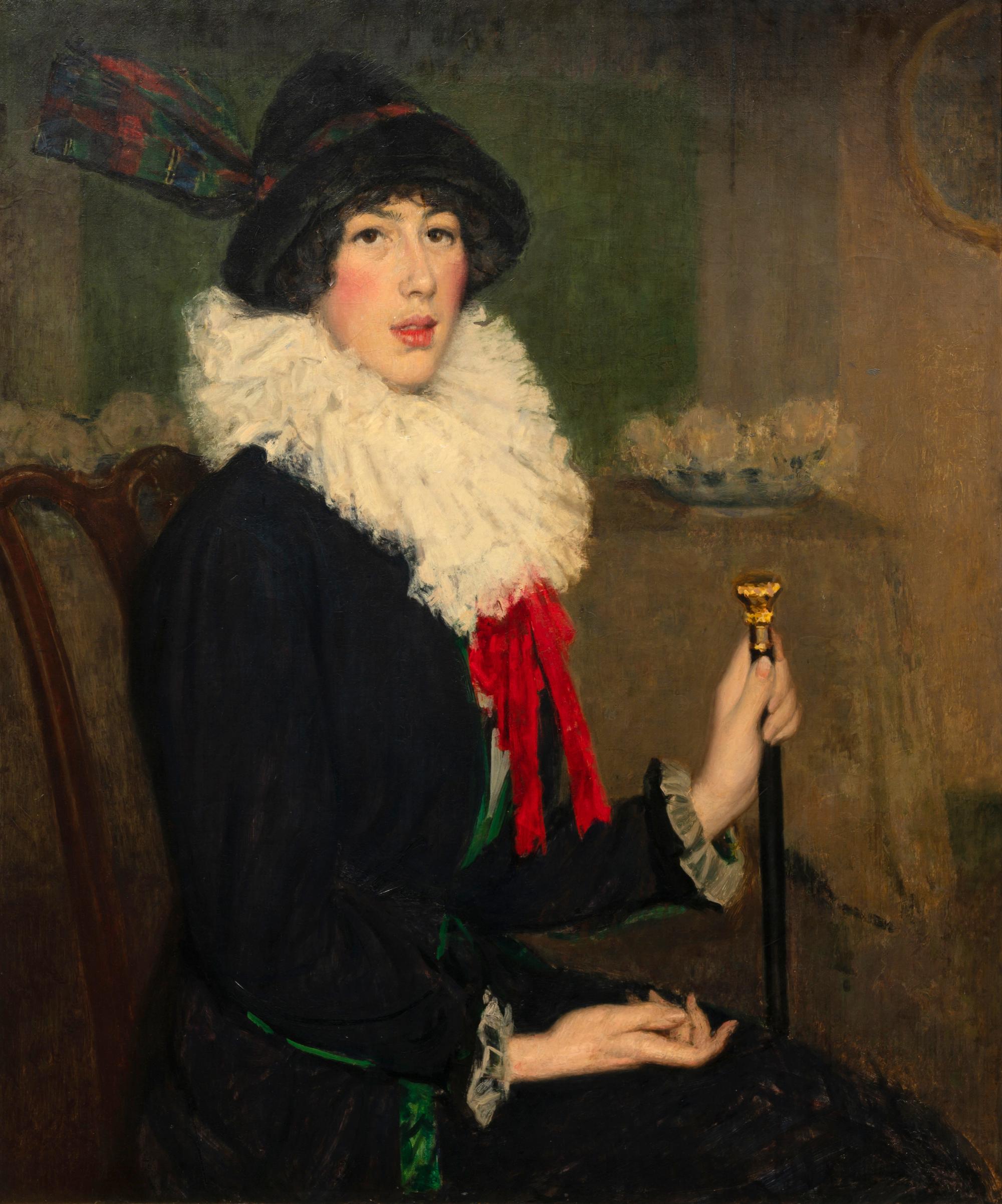 Girl with a Golden Cane , c. 1899