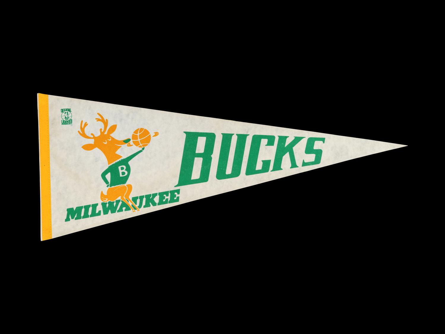 A Complete Set of 23 1980s Michael Jordan Rookie Era NBA Pennants,