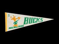 A Complete Set of 23 1980s Michael Jordan Rookie Era NBA Pennants,
