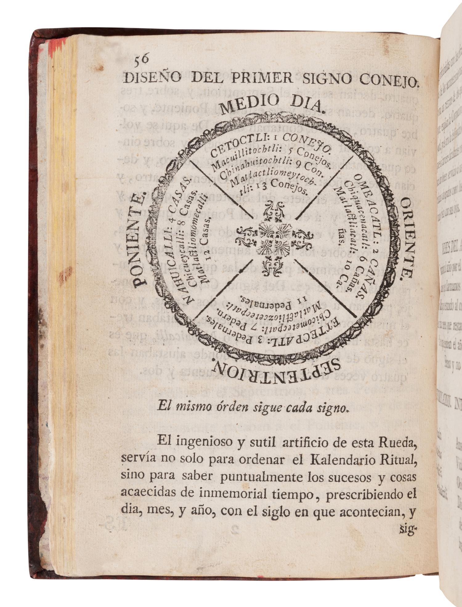 [AMERICAS]. GRANADOS Y GÁLVEZ, Joseph Joaquin (1743-1794). Tardes Americanas: Gobierno Gentil y Catolioco: breve y particular noticia de toda la historia Indiana… Mexico: Imprenta Matritense de Felipe de Zúñiga y Ontiveros, 1778.