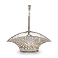 An American Silver Pierced Basket