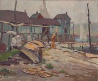 William Lester Stevens (American, 1888-1969) - Rockport