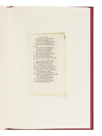 [LEAF BOOK - ALDINE PRESS]. BARKER, Nicolas. Aldus Manutius and the Development of Greek Script & Type in the Fifteenth Century ... with original leaves from the Aldine editions of Aristotle, 1797; Crastonus' Dictionarium Graecum, 1497; Euripides, 1503; and the Septuagint, 1518 . Sandy Hook, CT: Chiswick Book Shop, 1985.