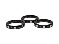 TIFFANY & CO., PALOMA PICASSO RESIN 'ZELLIGE' BANGLE BRACELETS