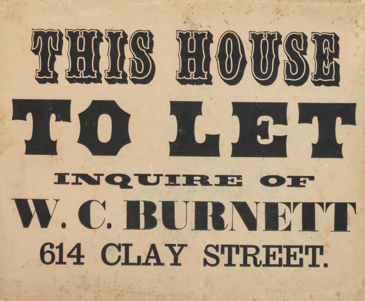 [RULES & REGULATIONS] -- [LODGING]. A group of 4 broadsides outlining rules and regulations and matters related to lodgings and other establishments.