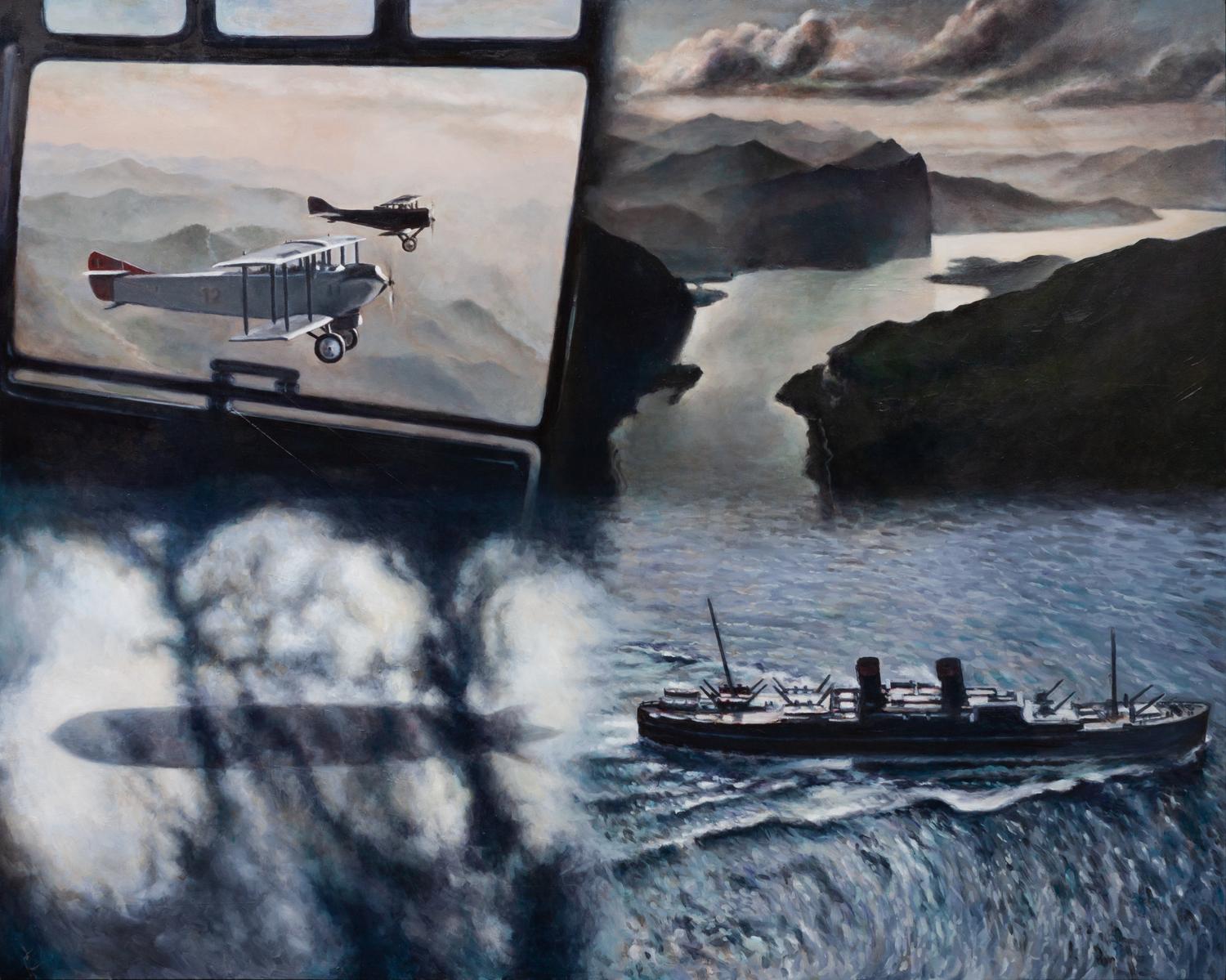 Panel No. 3: Documentary Painting, 1995-1996