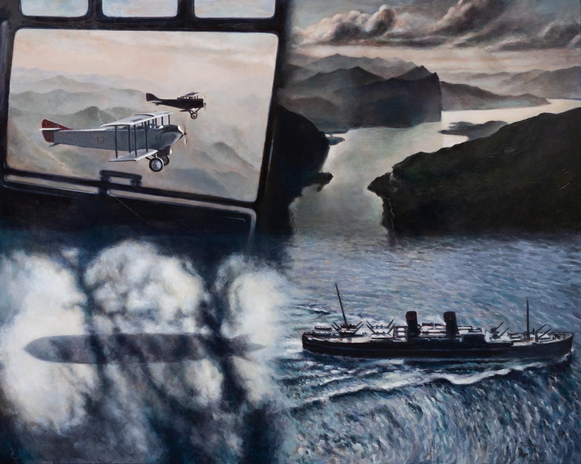 Panel No. 3: Documentary Painting, 1995-1996