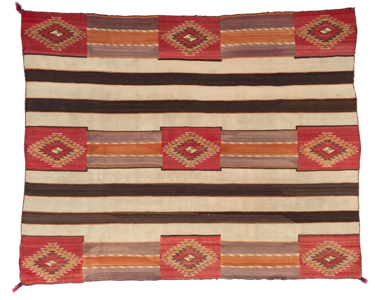 Navajo Third Phase Pattern Blanket / Rug