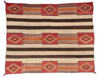 Navajo Third Phase Pattern Blanket / Rug