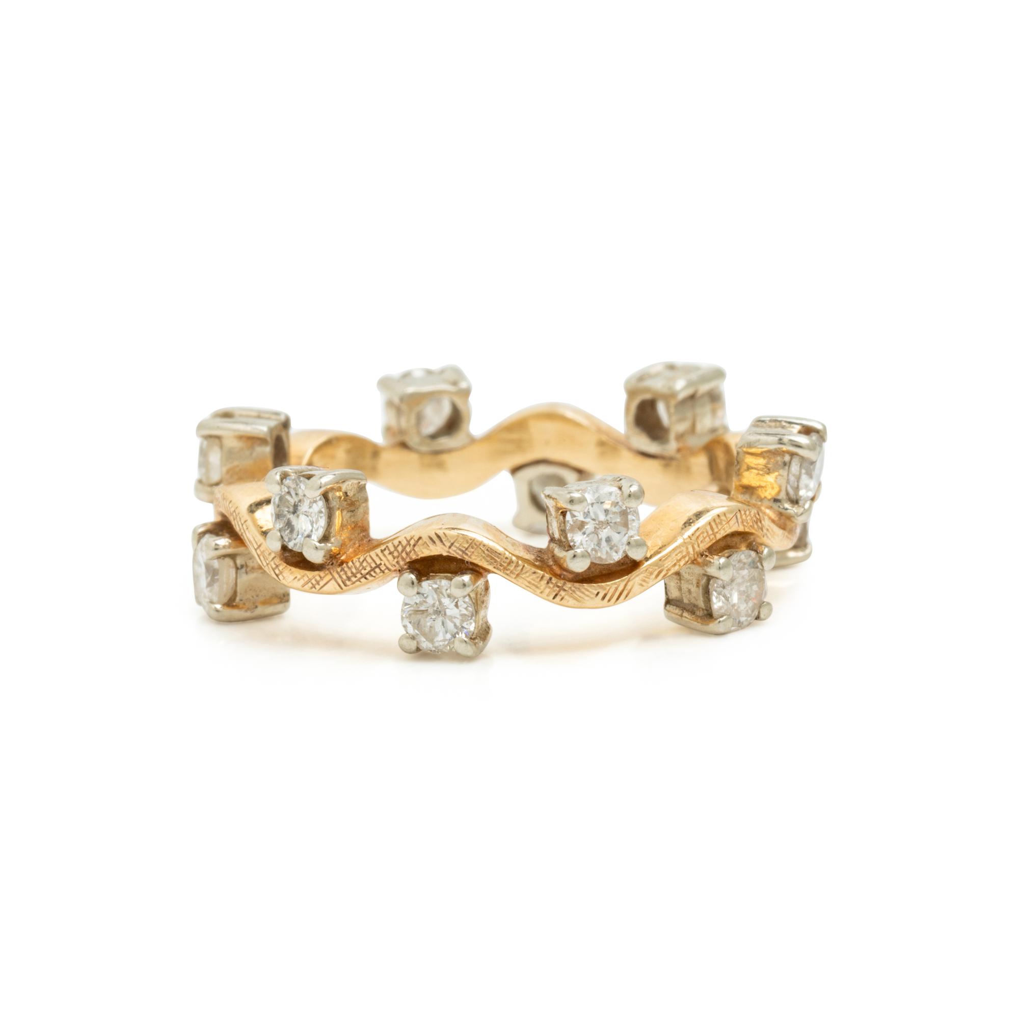 Yellow Gold and Multigem Earrings and Ring