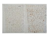 [ENSLAVEMENT & ABOLITION]. A group of 2 legal documents related to cases involving enslaved persons.