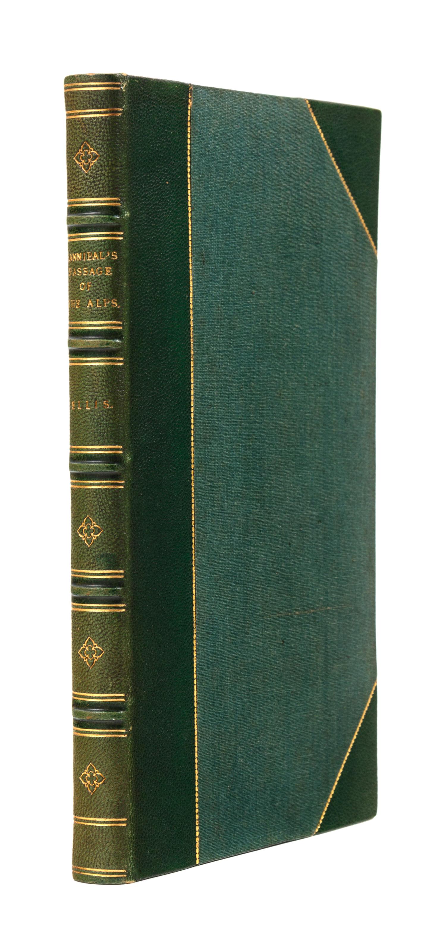 ELLIS, Robert. A. (1820-1885). Treatise on Hannibal's Passage of the Alps, in which his route is traced over the Little Mont Cenis. Cam