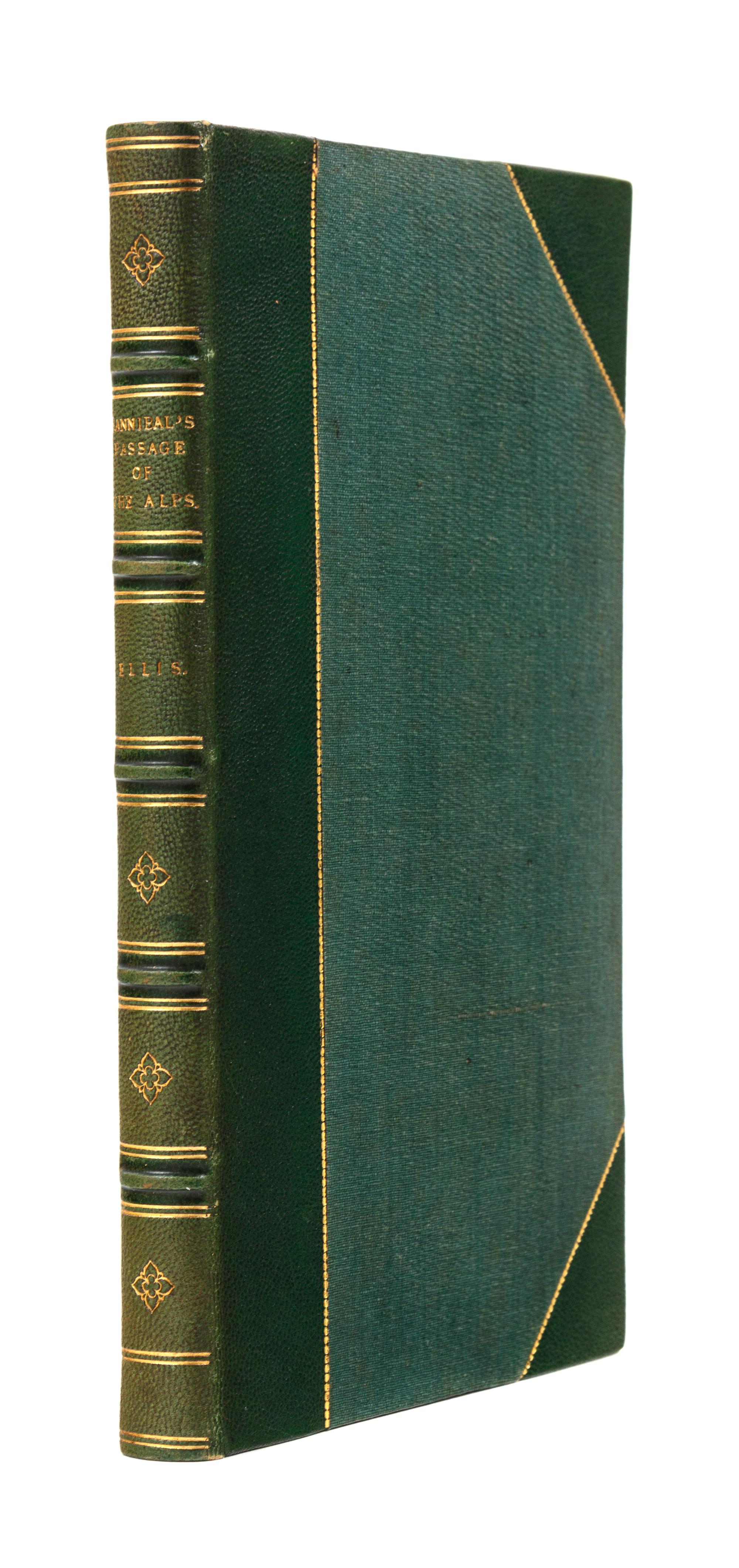 ELLIS, Robert. A. (1820-1885). Treatise on Hannibal's Passage of the Alps, in which his route is traced over the Little Mont Cenis. Cam