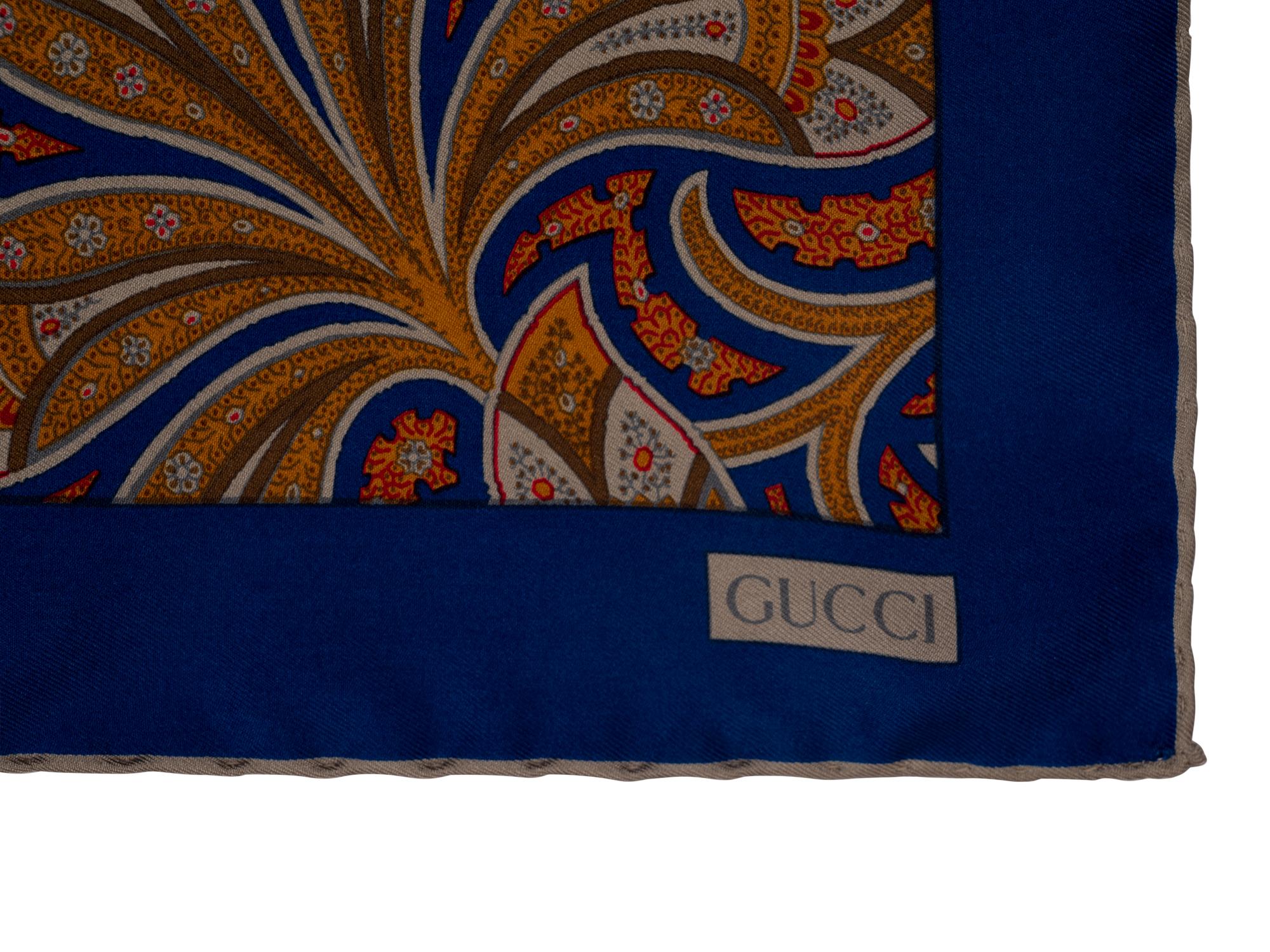 Three Gucci Scarves, 1980-2000s