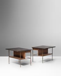 Pair of End Tables, Calvin, USA