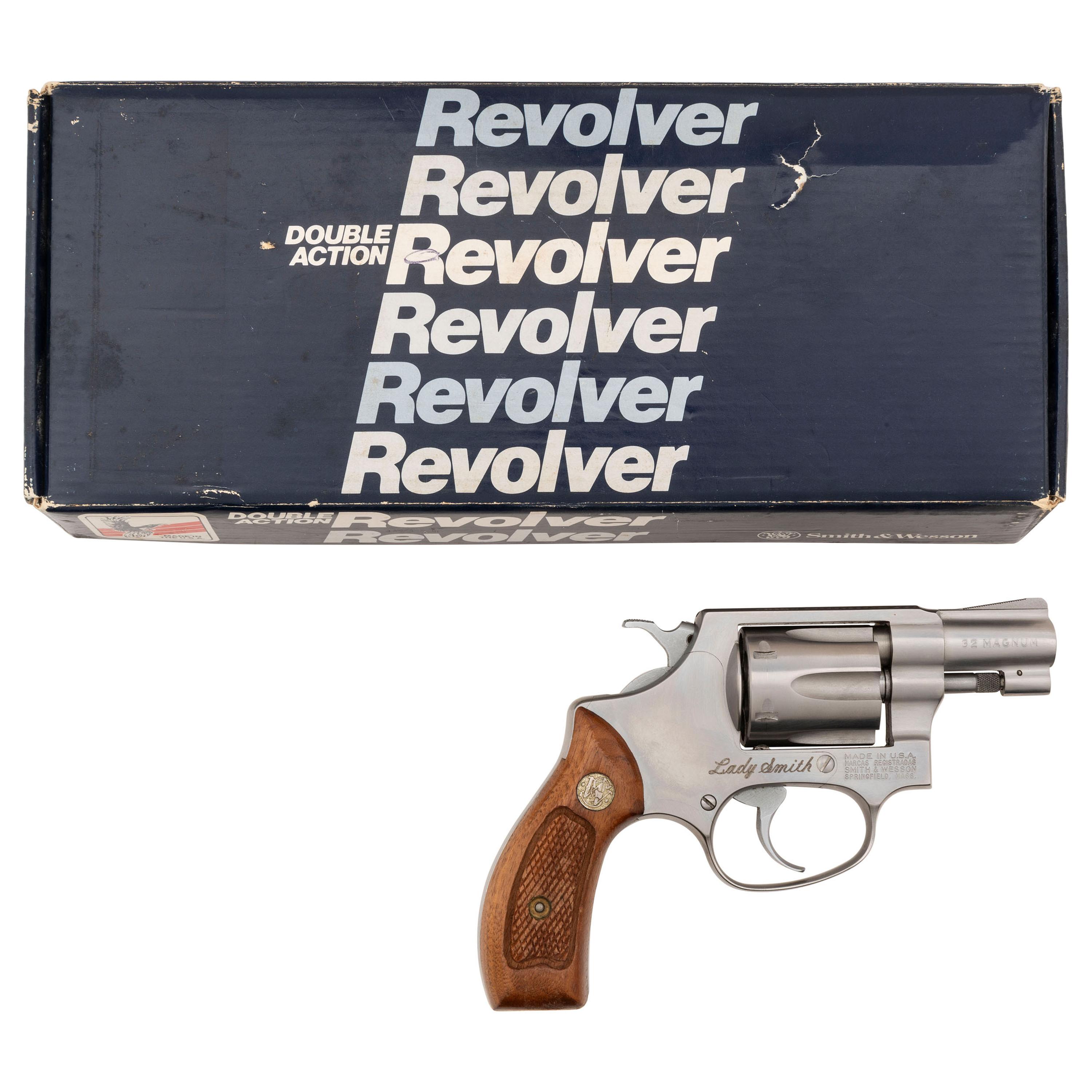 *Smith & Wesson Model 631 LadySmith .32 H&R Magnum Revolver in Factory Box