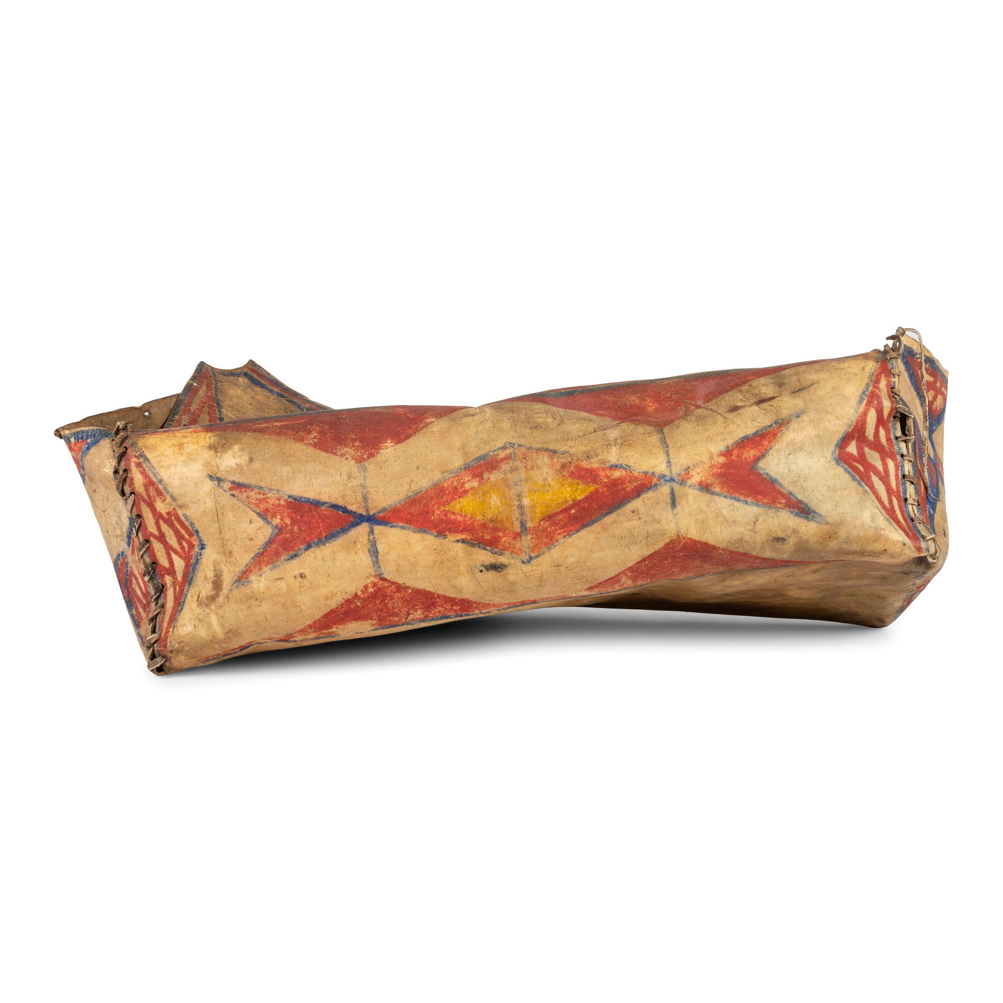 Sioux Painted Parfleche Box