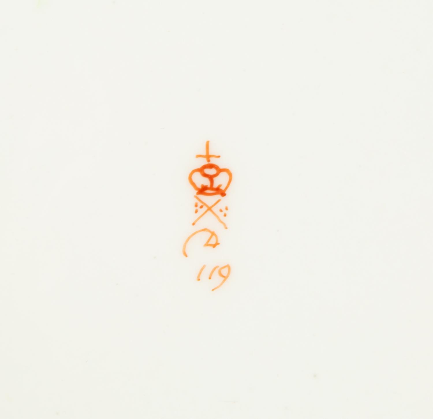 Five English Porcelain Articles — 19TH CENTURY