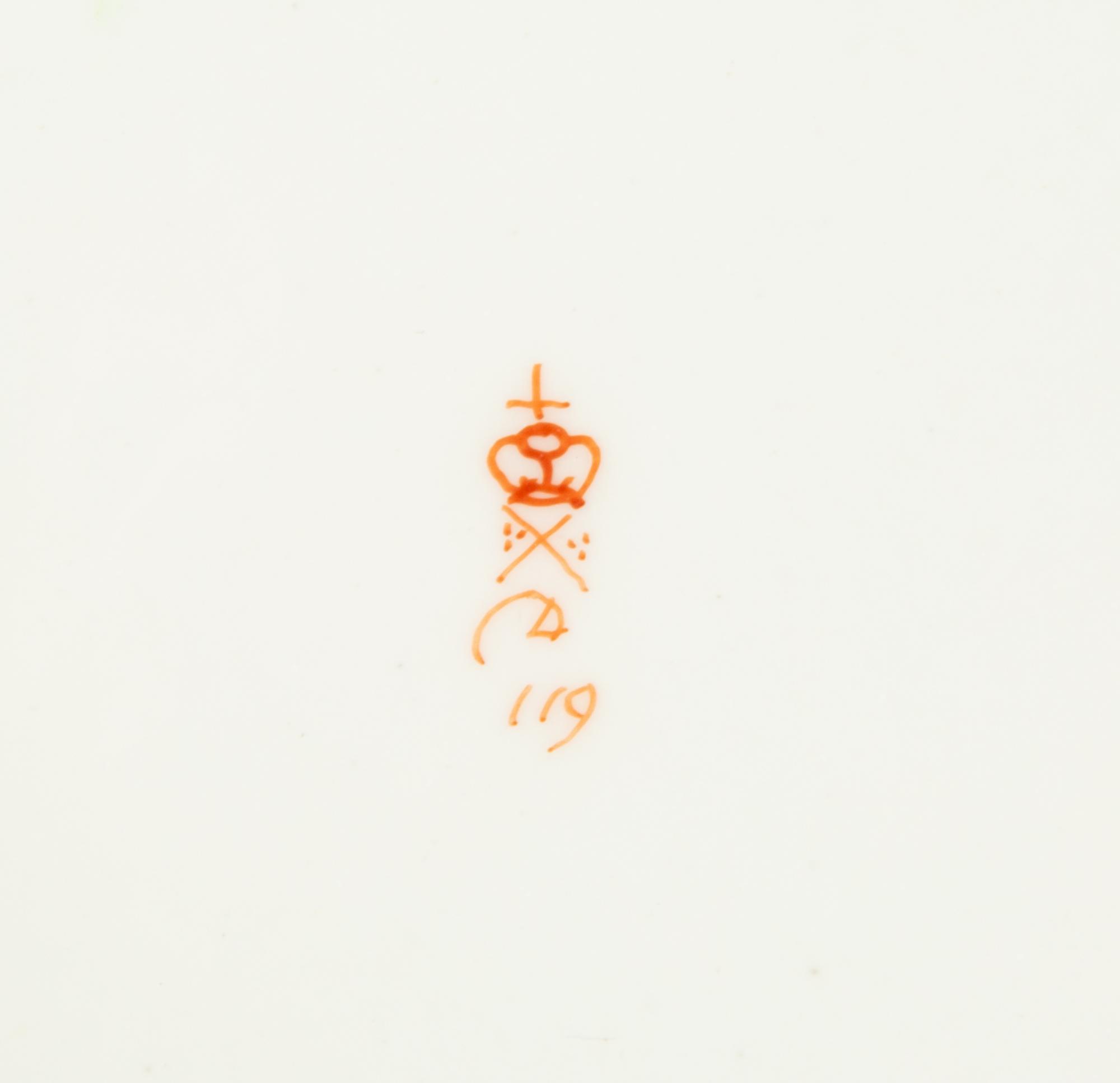 Five English Porcelain Articles — 19TH CENTURY
