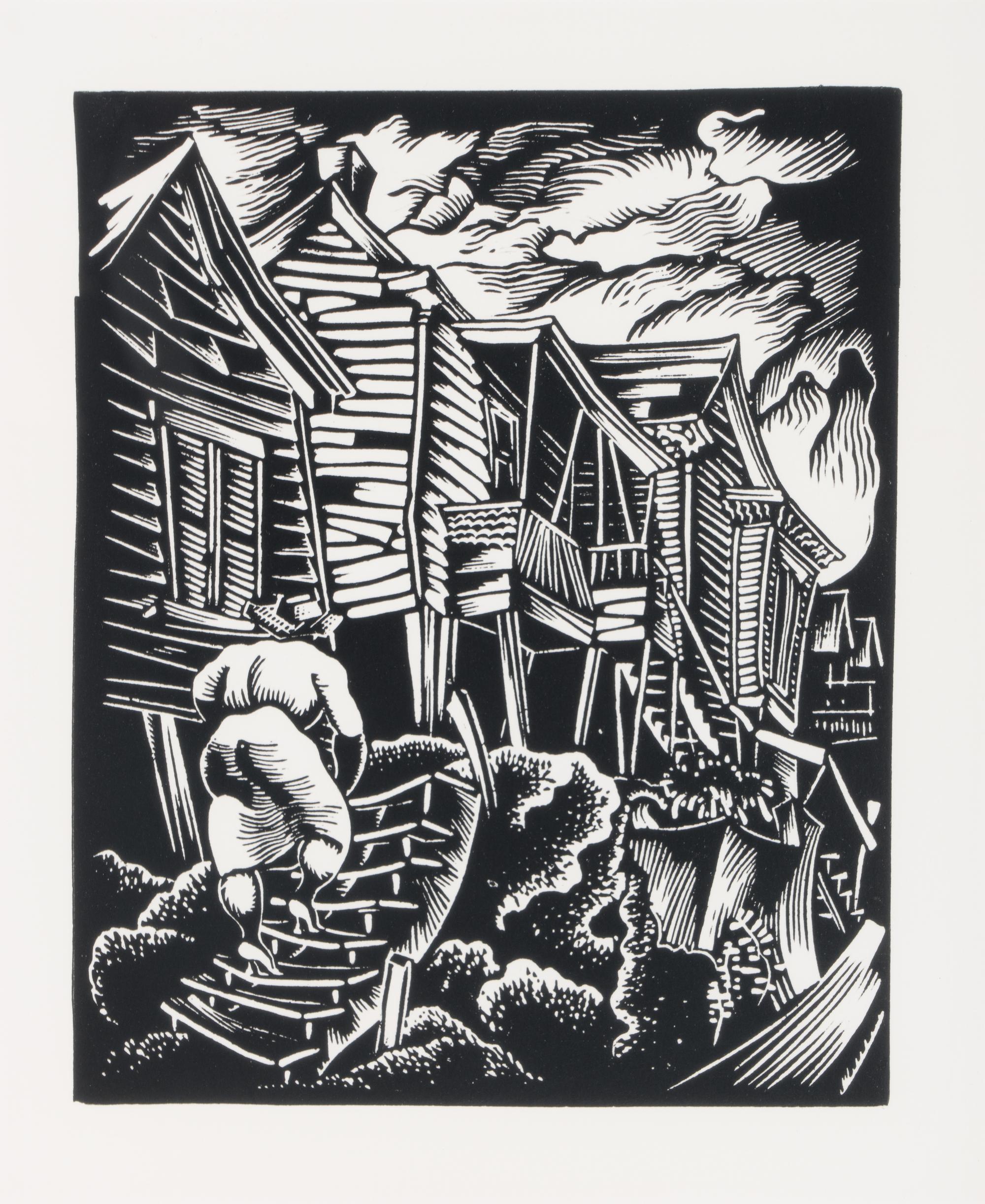Going Home (from Hale Woodruff: Selections from the Atlanta Period 1931–1946 ); published 1996
