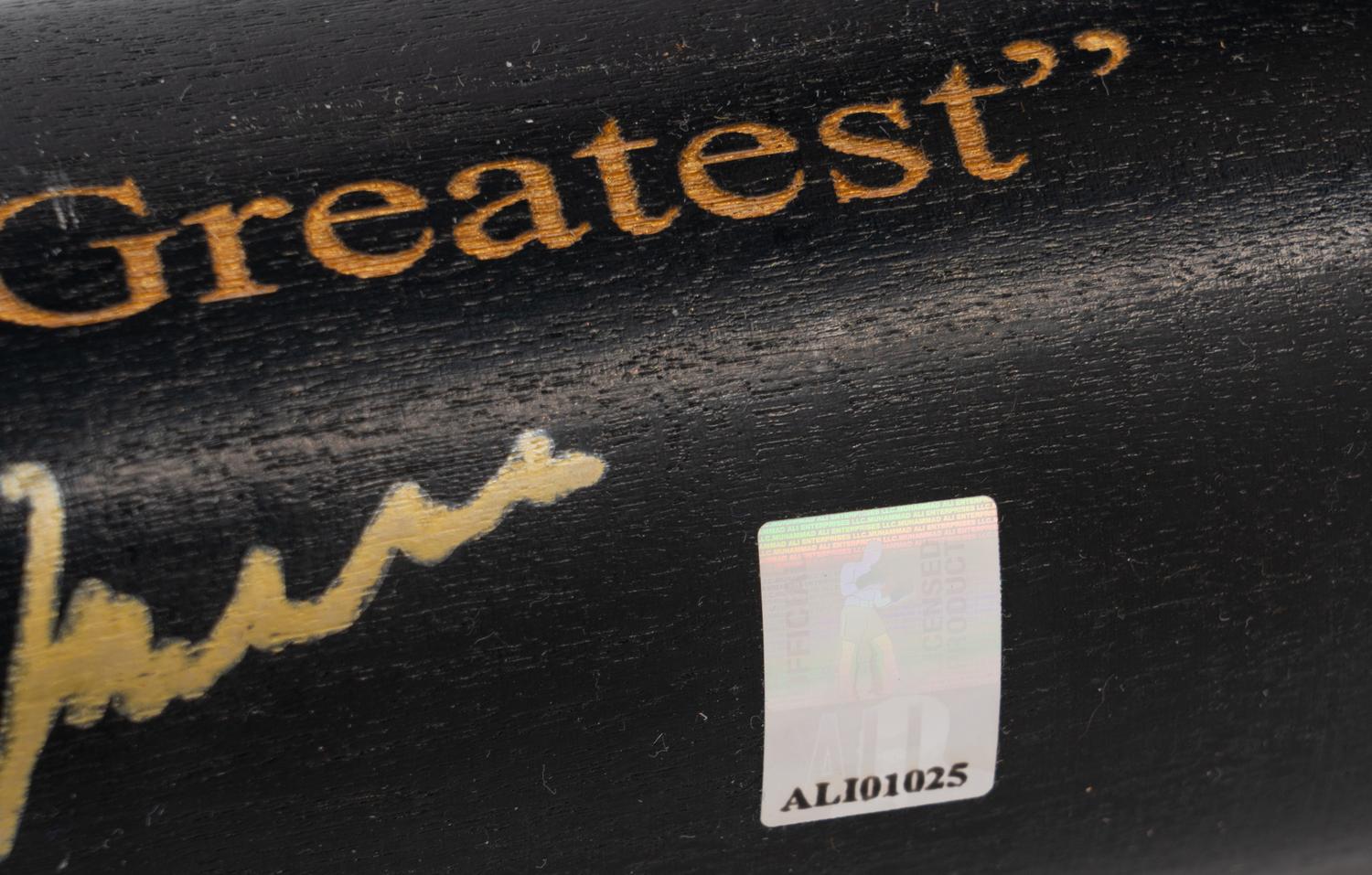 A Muhammad Ali Signed Autograph Louisville Slugger Baseball Bat (PSA / Ali Hologram)