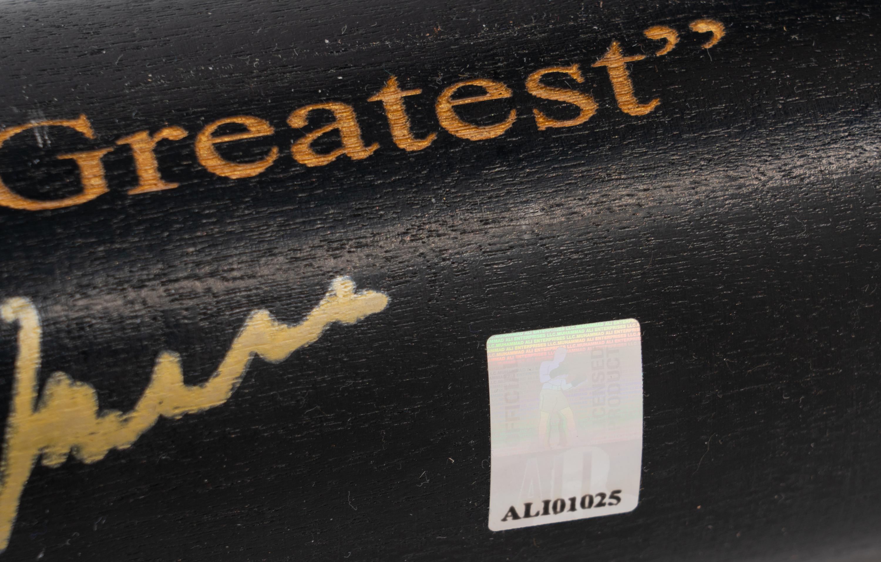 A Muhammad Ali Signed Autograph Louisville Slugger Baseball Bat (PSA / Ali Hologram)