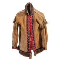 Cree Beaded Moose Hide Jacket