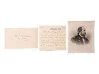 [CIVIL WAR]. Autographs from Civil War soldiers incl. Generals SHERMAN, MCCLELLAN, and BUTLER.