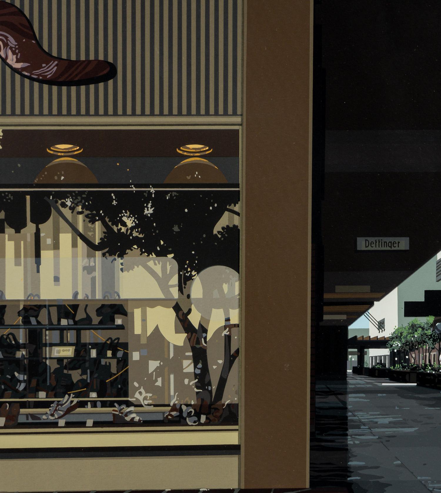 Shopping Center from Urban Landscapes III , 1981