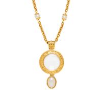 Chanel, Station Necklace with Magnifying Glass Pendant