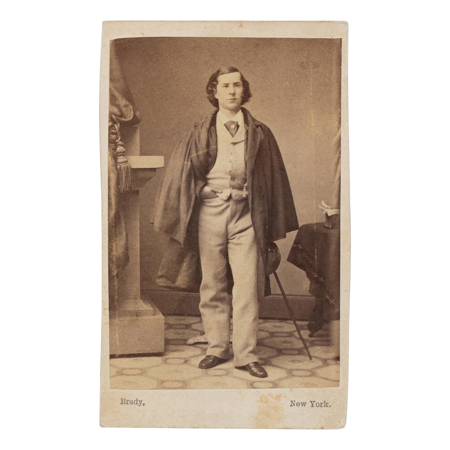 [CIVIL WAR]. -- [ELLSWORTH, Elmer (1837-1861)]. A group of 3 photographs depicting Ellsworth, comprising: