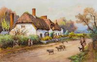 Two Village Scenes