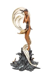 Erte (Romain de Tirtoff), (Russian/French, 1892-1990), Stranded, 1988 ed. 290/375