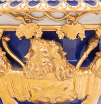 An English Porcelain Model of the Warwick Vase